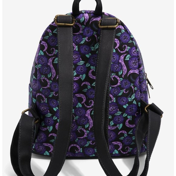 The Little Mermaid Ursula Roses Mini Backpack and Cardholder